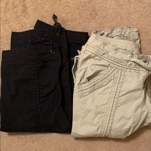 2 pairs of Arizona capris size 11